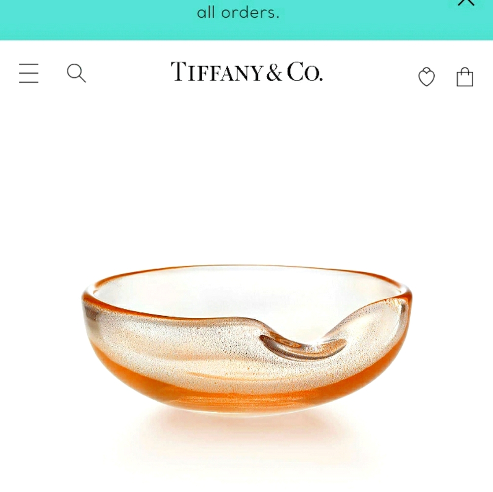 Tiffany Thumbprint Bowl